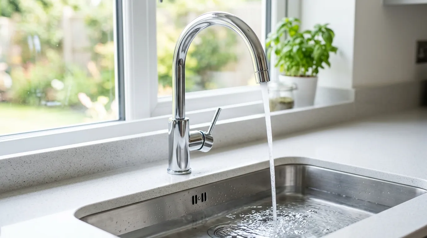 Local Plumbing Master Pros same day plumber fixing a faucet in Buffalo, ND